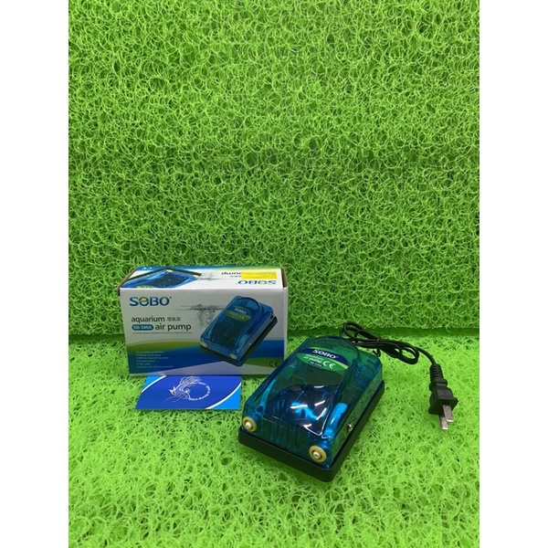 Máy Sủi Khí Oxy 2 vòi 5W SOBO SB-348A Cho Hồ Cá