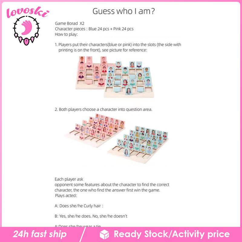 Bộ Trò Chơi Board Game Lovoski Kèm Người Chơi