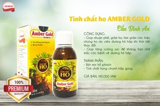Tinh chất ho Amber Cầu bình an