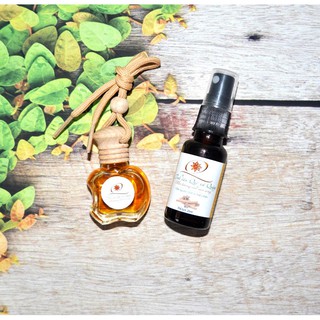 Combo Tinh dầu Quế treo xe + chai 20ml