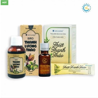  Combo Bảo Vệ Sức Khỏe 7  1 Tinh Dầu 1 Thanh Lương Thảo Siro 1 Thiệt Thanh Thảo  