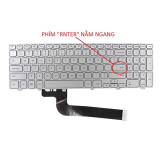Bàn Phím Laptop Dell Inspiron 15-7000 7537 CÓ ĐÈN – CHUẨN TIẾNG ANH