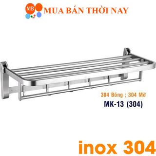 Mắng treo khăn inox 304 cao cấp mk 13