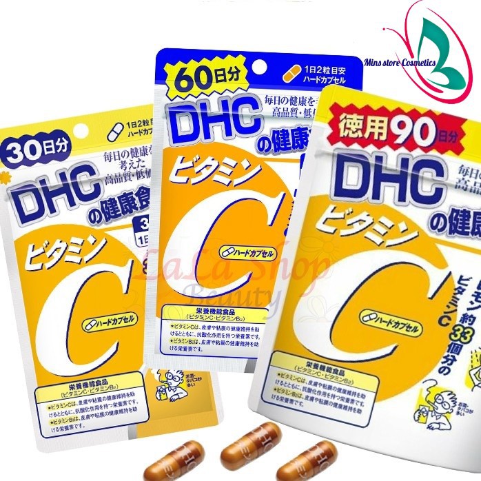 Viên Uống Bổ Sung Vitamin C DHC Nhật Bản 30-90 ngày