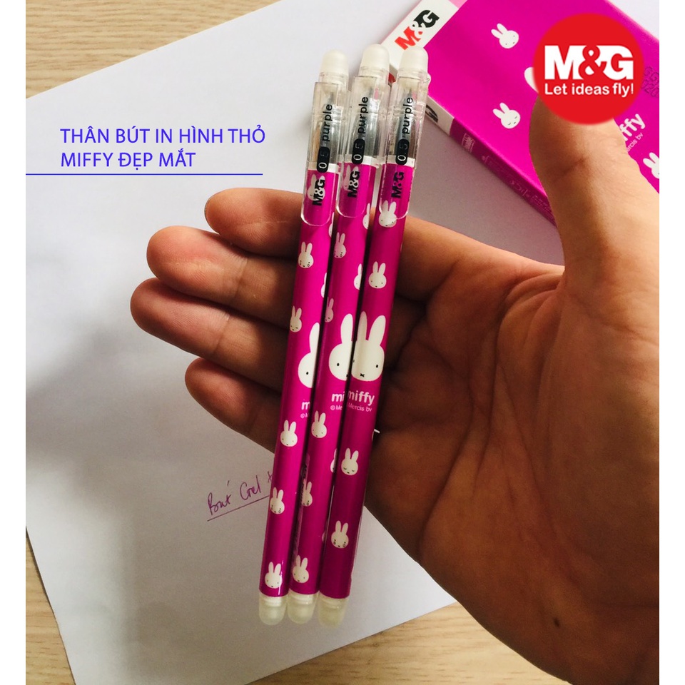 Bút gel xóa được M&amp;G FKP65830 nét 0.5mm - Mực tím
