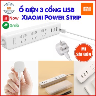 [Hỏa Tốc HCM] Ổ điện 3 Cổng 3 USB Xiaomi Power Strip
