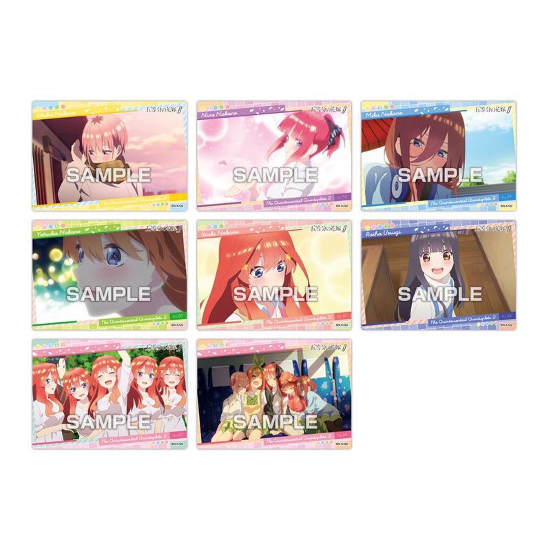 Thẻ nhân phẩm Gotoubun no Hanayome