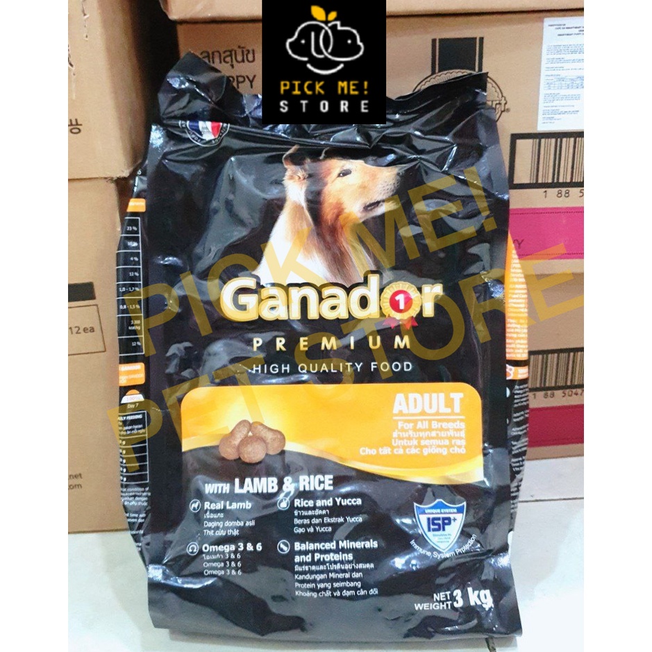 Hạt Ganador Adult cho chó trưởng thành chó lớn 1.5kg 3kg