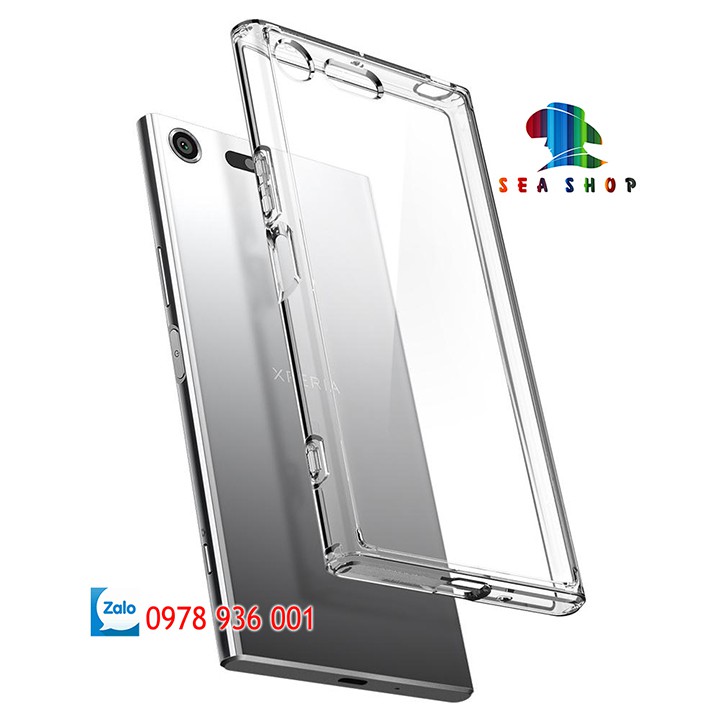 [SEASHOP] Bộ 2 ốp silicon dẻo Sony Xperia XZ Premium - G8141 - G8142 trong suốt