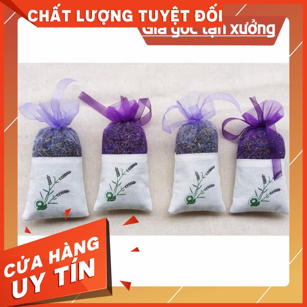 HOT[Sale mùa hè] Sẵn hàng combo 10 túi thơm hoa Lavender - hoa oải hương