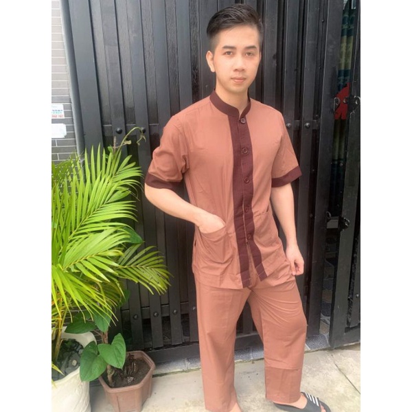 Bộ nam lãnh tụ phối đi chùa vải kate