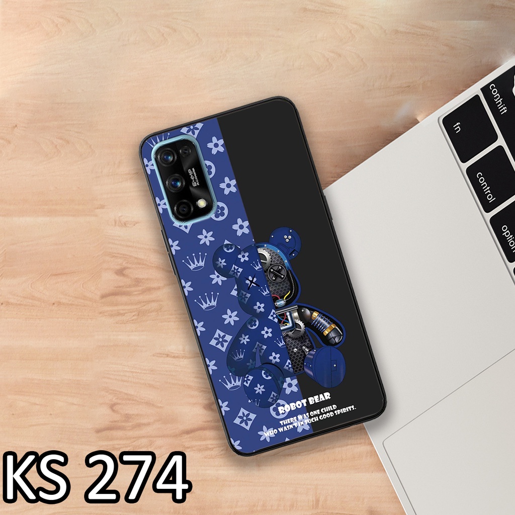[Sale] Ốp lưng Realme 7/Realme 7i/Realme 7 Pro/Realme 8/Realme 8 Pro/Realme 9i in hình RobotBear hot nhất 2022