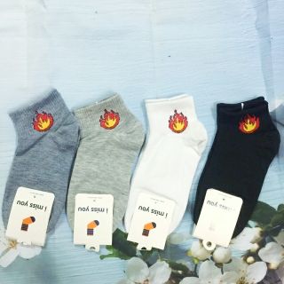 10 đôi tất lửa/vớ ngọn lửa