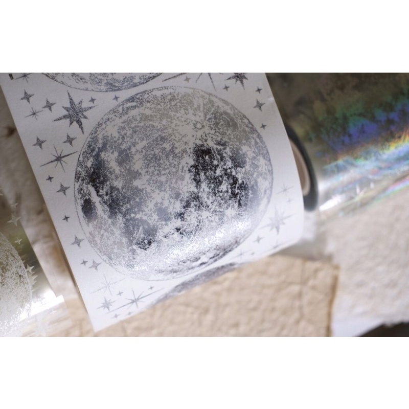 (Chiết theo chu kỳ) Bộ 3 mẫu băng dính hoạ tiết A Moon by Imagination Museum