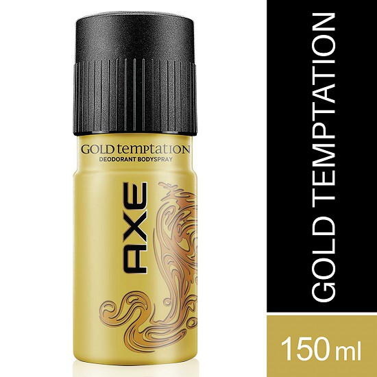 Xịt ngăn mùi toàn thân AXE Gold Temptation hương ngọt ngào chai 150ml