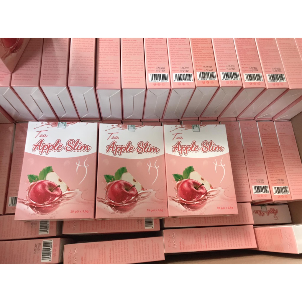 Trà túi lọc tea apple Slim