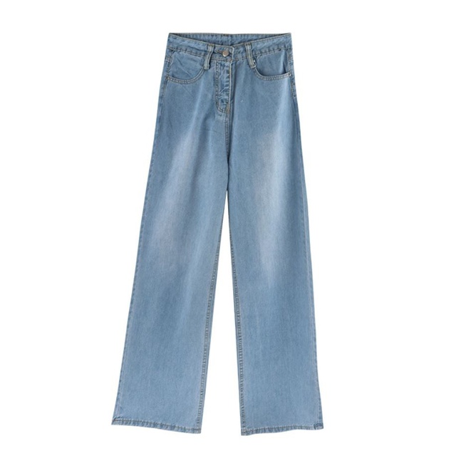 FS50K_Quần Jeans Nữ Ống Rộng Cao Cấp OHS3100