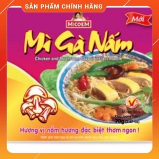 Mì Gà Nấm Thùng 30 Gói x 70g/gói