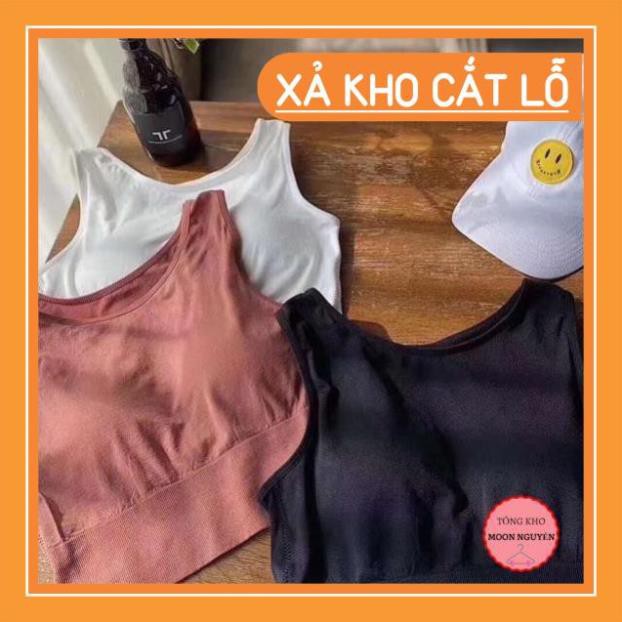 Áo bra, áo croptop ba lỗ có mút ngực cực xinh