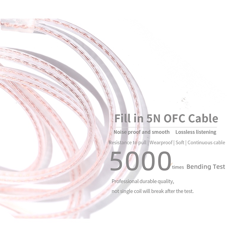 Tai nghe nhét tai JCALLY MA âm thanh siêu trầm có nam châm chất lượng cao