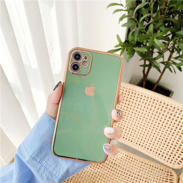 [UHA Case] Ốp lưng iphone Logo Táo Mạ Vàng 5/5s/6/6plus/6s/6splus/7/7plus/8/8plus/x/xr/xs/11/12/pro/max/plus/promax