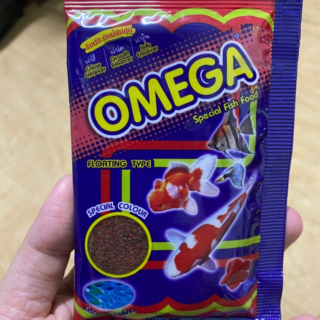CÁM CÁ OMEGA 20gr ( hạt mịn)