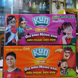 Thùng 24 túi sữa Kun 110ml