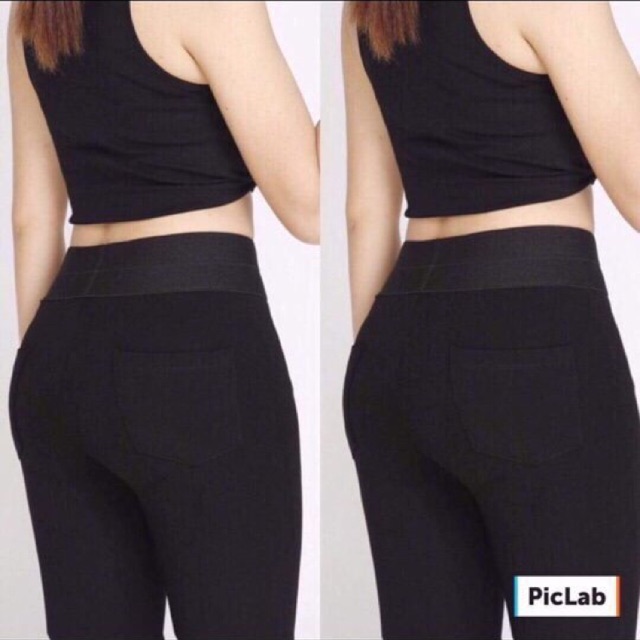 Quần legging Zara cạp nâng mông