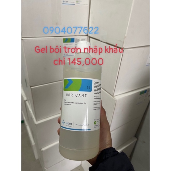 GEL BÔI TRƠN 1 LÍT - GEL PHỐI TINH HEO BÒ