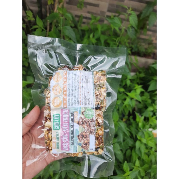 đồ ăn giảm cân-Thanh granola gạo lức ngũ cốc-yến mạch 100gr