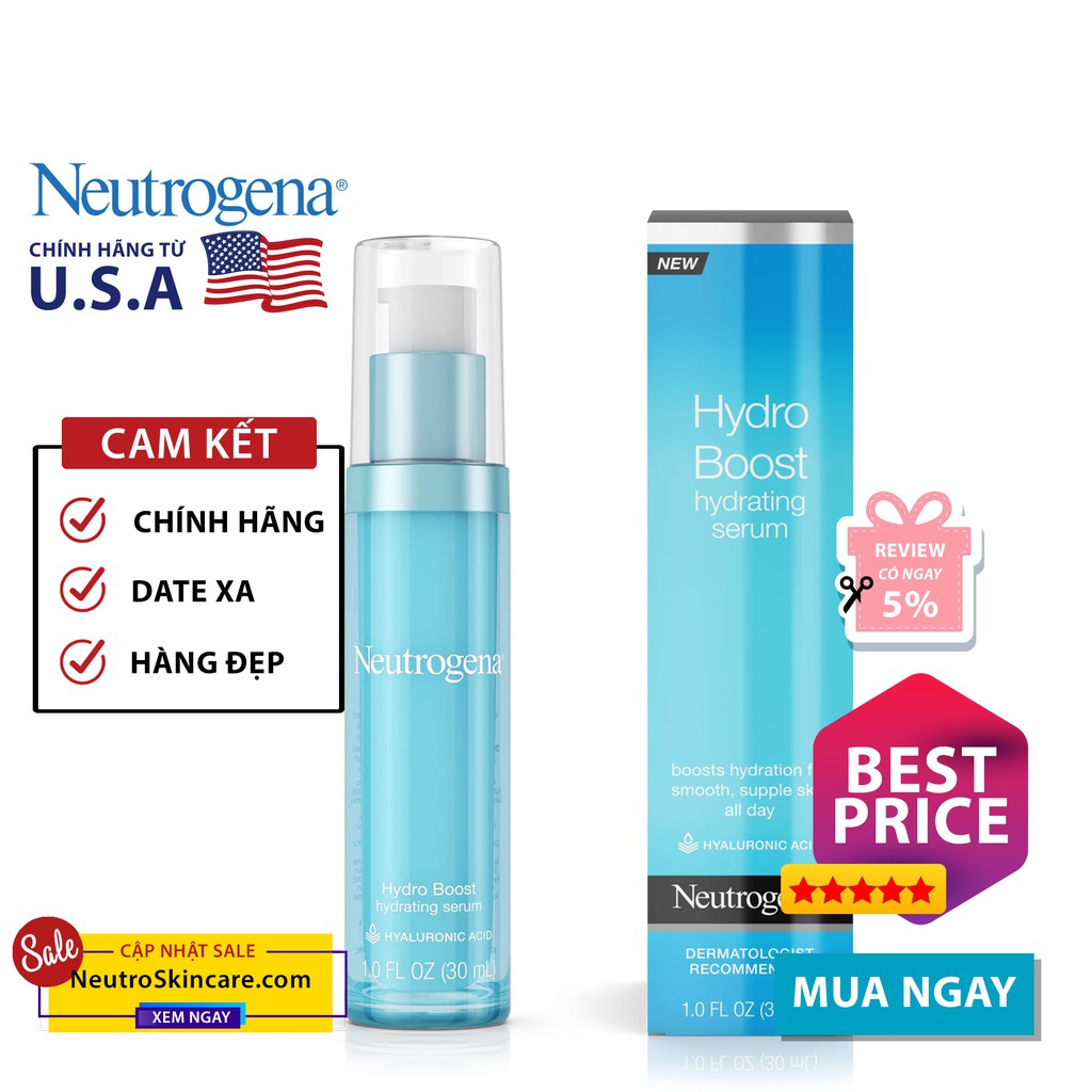 Tinh chất Neutrogena Hydro Boost Hydrating Serum