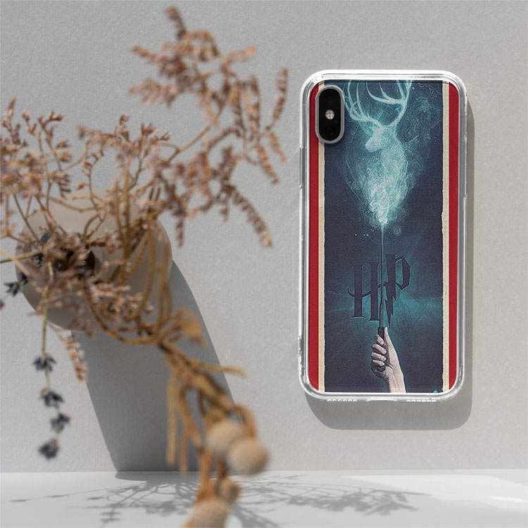 Ốp Lưng Harry Potter chiếc đũa phù thủy vs thần hộ mệnh Iphone 5 đến Xs/Xs Max/11/11 Promax/12/12 Promax CHU6HP21015