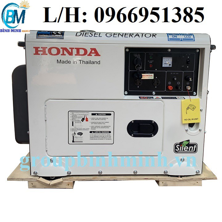 Máy Phát Điện Honda Chạy Dầu 5Kw HD8500EC cách âm