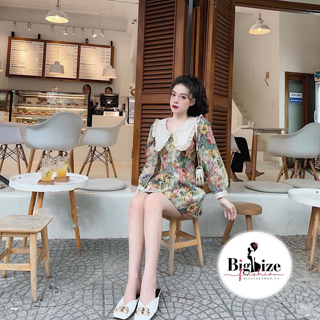 (50-90kg) ĐẦM GẤM IN HOA BIGSIZE-FROM DÁNG CỰC KÌ SANG CHẢNH | BigBuy360 - bigbuy360.vn