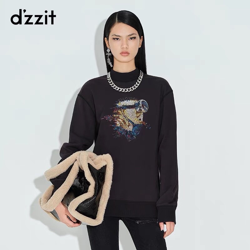 Áo nỉ hoạt hình Dzzit