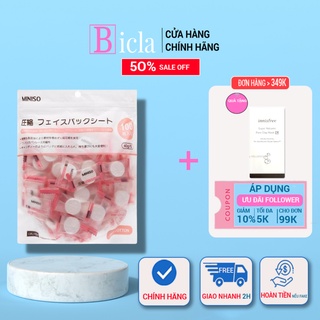 Mặt Nạ Nén Miniso Face Lotion Sheet 10Pcs (10 viên nén)