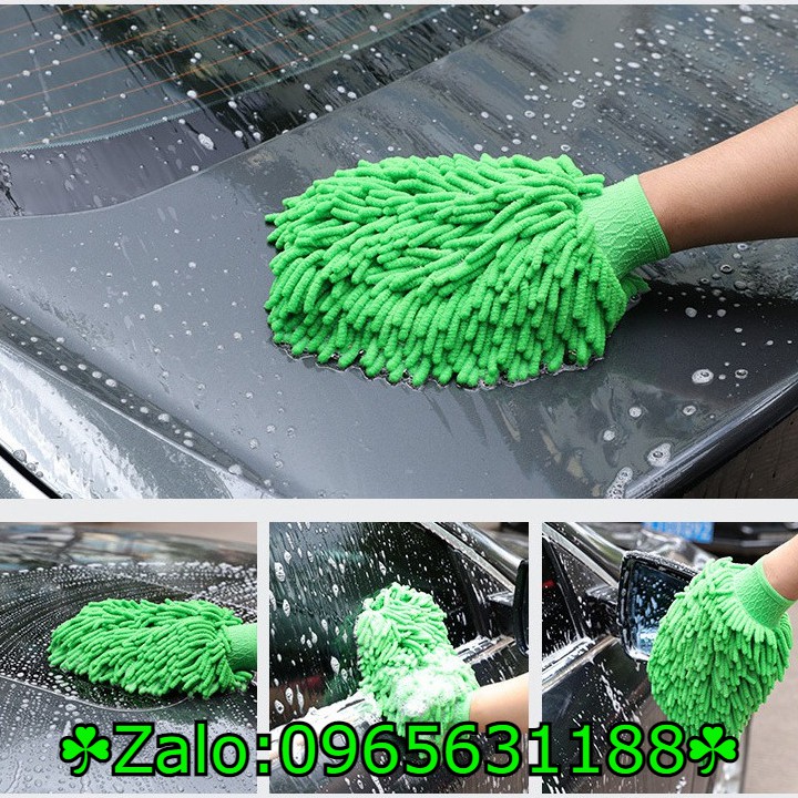 Găng tay đa năng rửa xe ô tô và lau dọn nội thất