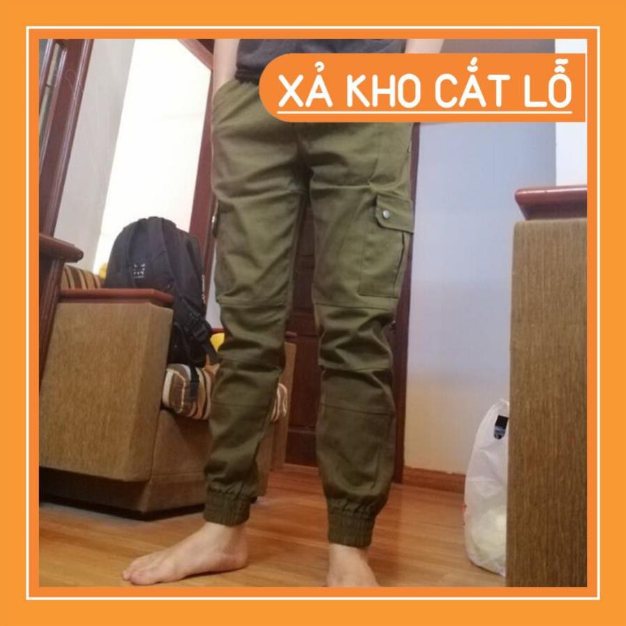 [XẢ KHO CẮT LỖ] Quần Jogger Kaki Túi Hộp ANFA Phong Cách Hàn Quốc JK02 (3 màu) [Xả]