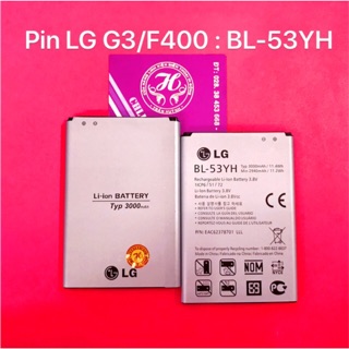 Pin lg g3/f400 zin linh kiện - mới 100%.