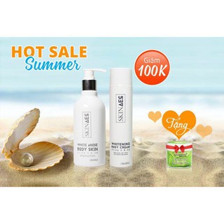 BỘ TẮM DƯỠNG KÍCH TRẮNG DA SKIN AEC