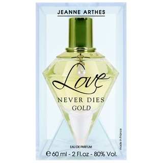 Nước hoa Pháp EDP Jeanne Arthes - LOVE NEVER DIES GOLD 60ml - Mùi hương fruity-floral