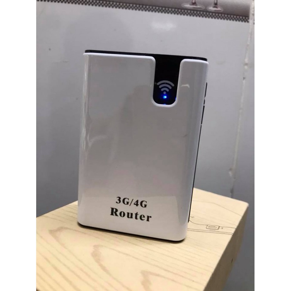 Phát wifi 3G 4G kiêm sạc dự phòng 7800mah hộp carton Mã 6572