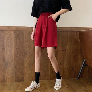 Quần Short Nữ Lưng Cao Thời Trang Hàn