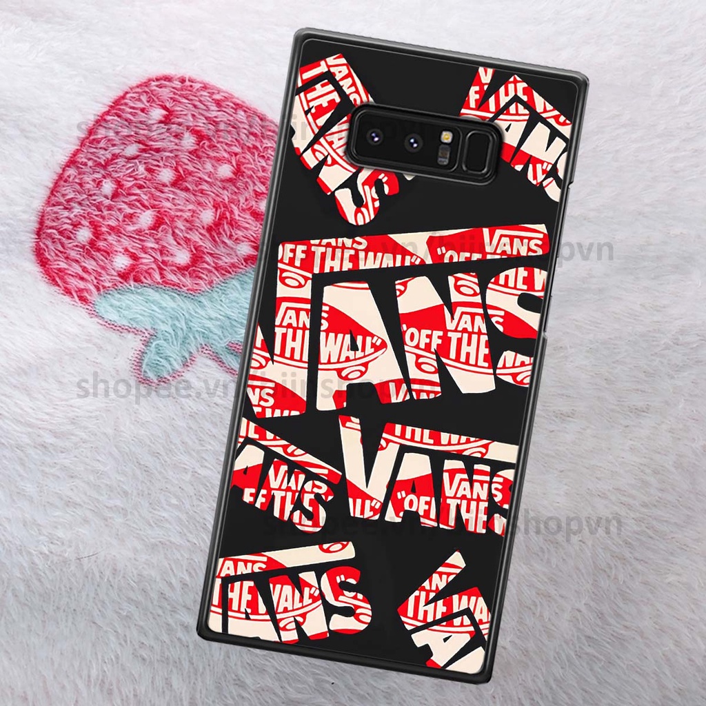 Ốp Samsung Note 8 in hình các thương hiệu nổi tiếng siêu đẹp, thời trang cá tính