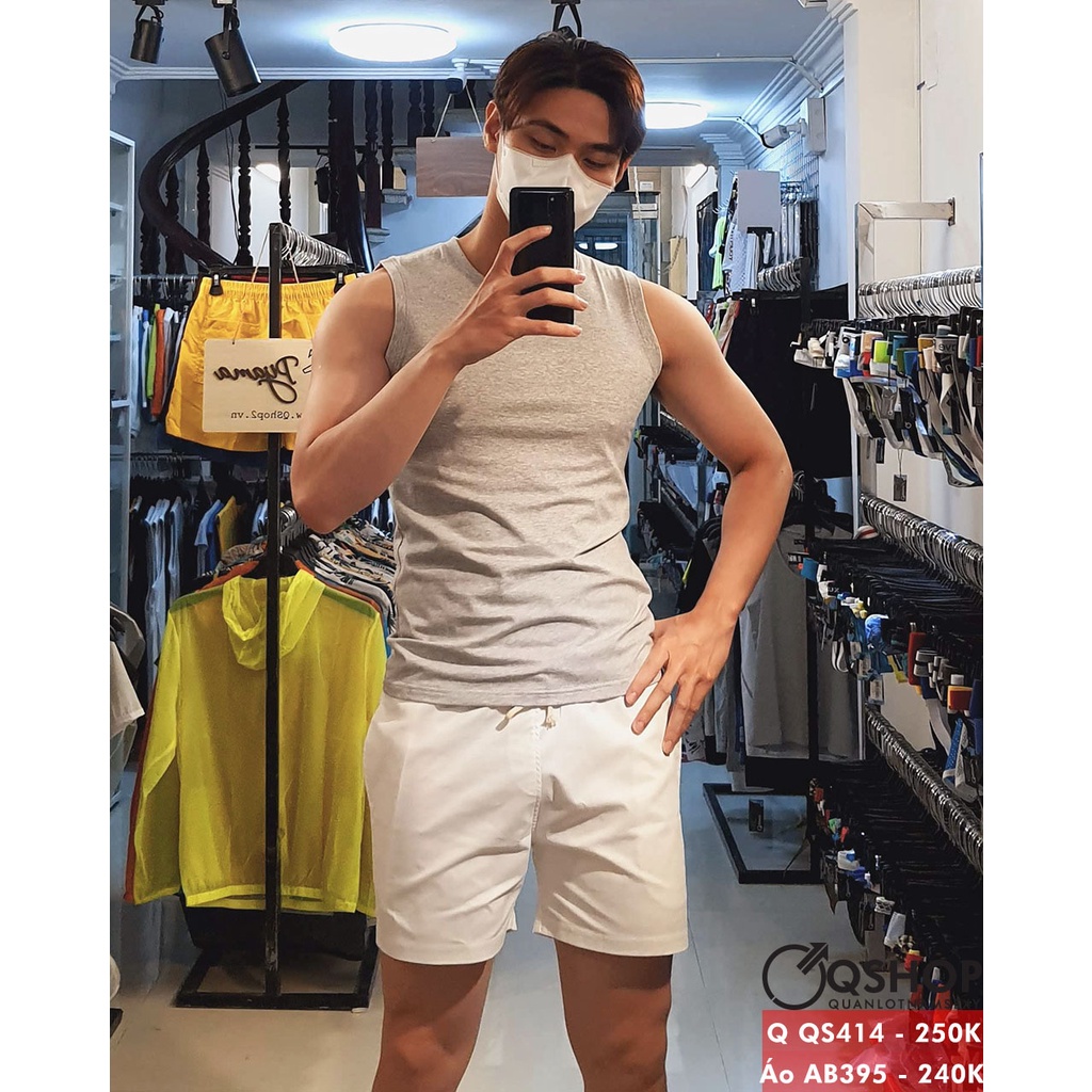 QUẦN SHORT NAM KAKI CO GIÃN NHẸ QSHOP QS414