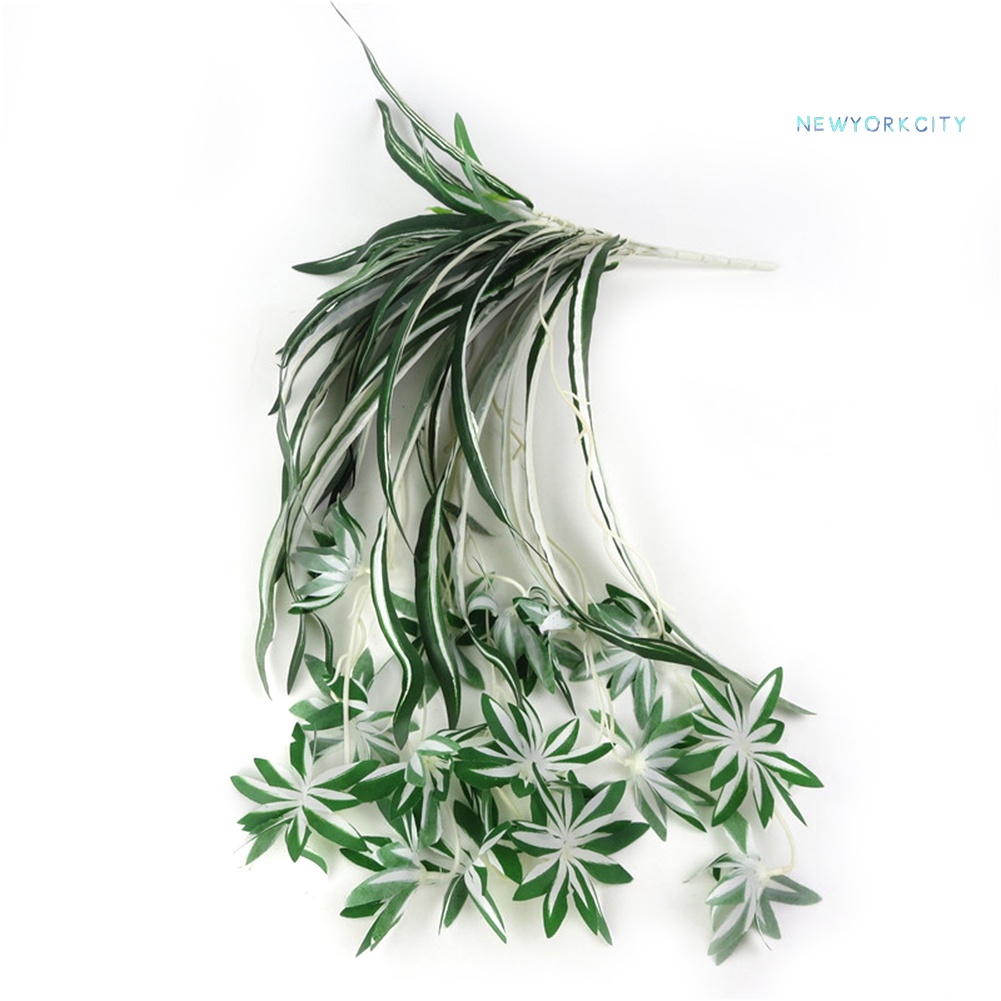 1 Nhánh Cây Nhện Xanh Nhân Tạo Trang Trí Nhà Cửa/Khách Sạn
