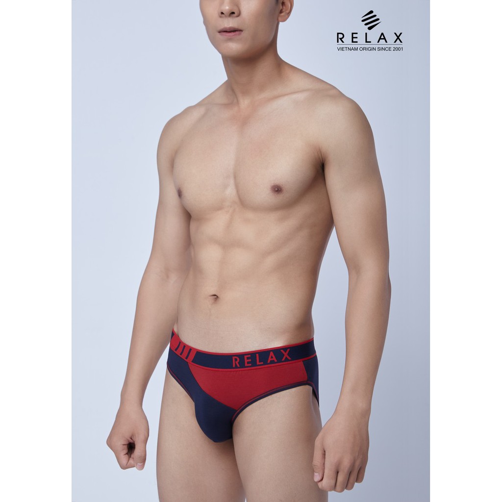 Quần lót nam brief RLTK017 quần sịp nam thoáng mát mềm mại cao cấp, co giãn tốt, ôm gọn - RELAX FAMILY