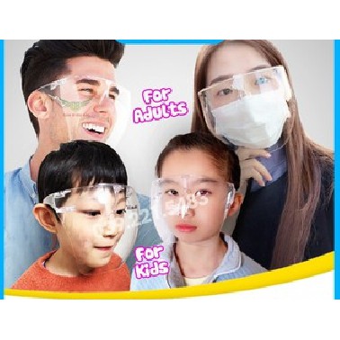 Kính Chống Giọt Bắn Phòng Dịch Face Shield Cao Cấp , Kính Bảo Hộ Người Lớn Trẻ Em -tytytoys88