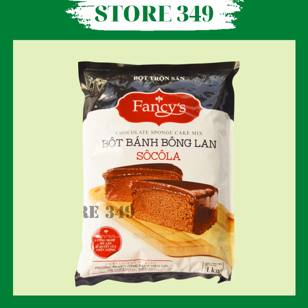 Bột Bánh Bông Lan Ổ Sôcôla 1kg