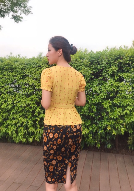 CHÂN VÁY BÚT CHÌ CẠP LIỀN HOẠ TIẾT | BigBuy360 - bigbuy360.vn